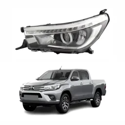 Farol Esquerdo Hilux 2016 2017 a 2020 C/ Led