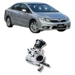 Válvula egr carcaça Honda Civic G9 2012 2016