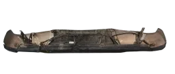 Parachoque Traseiro Cromado Frontier 2017 2018 a 2022