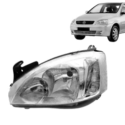 Farol Corsa Montana 2008 2009 2010 2011 2012 Cromado Lado Es