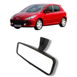 Retrovisor Interno Simples Peugeot 307 2002 a 2012 C4 07/13