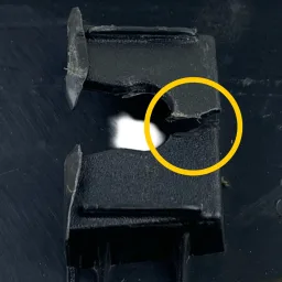 Moldura Paralama Traseiro Esquerdo Korando 2011 2012 A 2019 7953034000