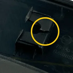 Moldura Paralama Traseiro Esquerdo Korando 2011 2012 A 2019 7953034000