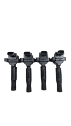 Kit Com 4 Bobinas de Ignição Mercedes c180 2012 a0001594842