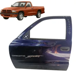 Porta Dianteira Esquerda Dodge Dakota 1997 a 2002 Original
