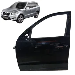 Porta Dianteira Esquerda Hyundai Santa Fe 2007 a 2010 c/furo