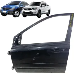 Porta Dianteira Esquerda Ssangyong Actyon Kyron 2008 a 2018