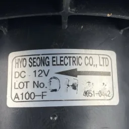MOTOR AR FORÇADO SSANGYONG ACTYON KYRON 2007 2008 A 2018