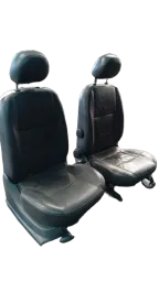 JOGO DE BANCO DIANTEIRO FOCUS HATCH GUIA 1998 03 2007 COURO