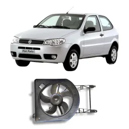 Ventoinha defletor Fiat Palio Siena 2004 2012 original