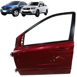 Porta Dianteira Esquerda Ssangyong Actyon Kyron 2008 a 2018