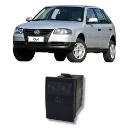 Botão desembaçador VW Gol G4 2005 2011 original
