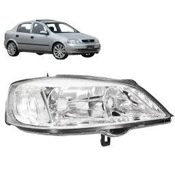 Farol Astra 1998 1999 2000 2001 2002 Cromado Lado Direito