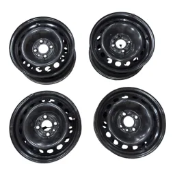 Jogo Rodas Ferro Aro 14 Original Fiat 4 Furos