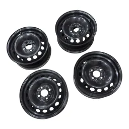 JOGO RODAS FERRO ARO 14 ORIGINAL FIAT 4 FUROS