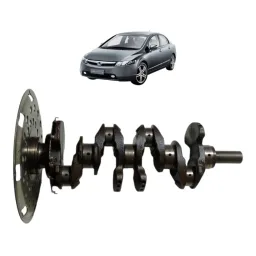 Virabrequim Honda Civic 1.8 16v 2007 2008 a 2011 STD Uzad0
