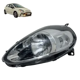 Farol LE \ FIAT Punto 2013 a 2017 Cromado ORIGINAL
