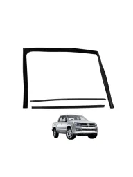 Pestana Borracha Porta Dianteira Direita Amarok 2010 A 2023