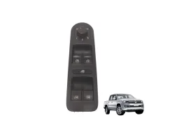 Botão Vidro Dianteiro Esquerdo Vw Amarok 2010 2011 A 2023