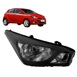 Farol Hb20 Mascara Negra 2012 2013 14 15 16 17 DIREITO