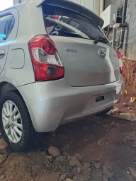 Parachoque Traseiro Etios Hatch 2013 a 2016 C/Sensor