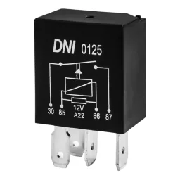 PAR 2 MINI RELE AUXILIAR 40A 4 PINOS RESISTOR UNIVERSAL