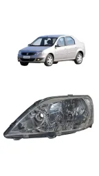 Farol Esquerdo Logan 2011 2012 a 2013 ORIGINAL