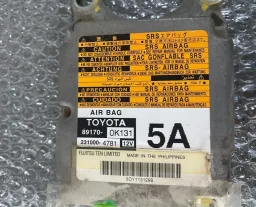 Kit Airbag Hilux 2010 2011 2012 89170-0K131