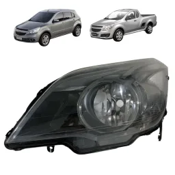 Farol Esquerdo Agile 10/13 Montana 2011 a 2021 original