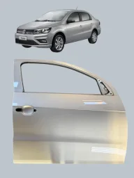 Porta Dianteira Direita Gol Voyage G5 G6 G7 G8 2008 a 2023