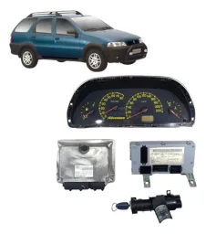 Kit Code Injecao Fiat Palio Weekend Adventure 1.6 16v 2001