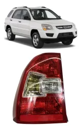 Lanterna Kia Sportage 2009 2010 Re Rosa Lado Esquerdo