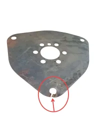 CHAPA VOLANTE MOTOR 208 2008 C3 2013 2014 A 2020 COM DETALHE