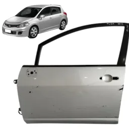 Porta Dianteira Esquerda Nissan Tiida 2008 A 2013 Original