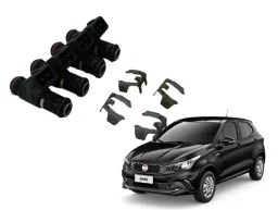 Jogo 4 Bico Injetor Fiat Argo Cronos Mobi 1.3 4cc 2018 2022