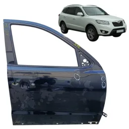 Porta Dianteira Direita hyundai Santa Fe 2007 a 2010 furo