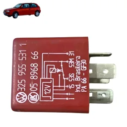 Fusível Rele Limpador Parabrisa Vw Gol Santana 3259555311