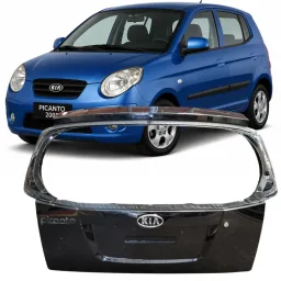 Tampa Traseira Picanto 2006 2007 2008 2009 2010 2011 Preto