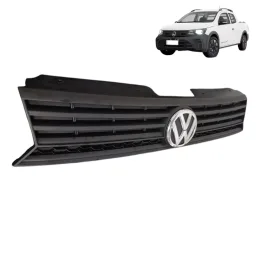 Grade Gol Voyage G8 Saveiro G7 Preta Textura
