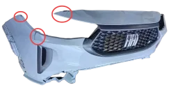 Parachoque Dianteiro Fastback2023 2024 2025 - Detalhe