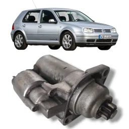 Motor Partida Arranque Golf Bora Audi A3 1.6 1.8 1997 a 2002