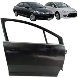 Porta Dianteira Direita Citroen C4 Hatch Pallas 2008 a 2013