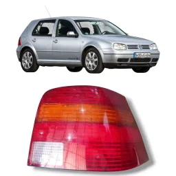 Lanterna Traseira Direita Golf 1999 a 2006 Tricolor