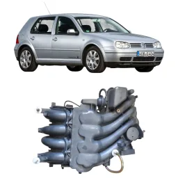 Coletor Admissão Golf Audi A3 1.6 Sr 1999 2000 a 2003