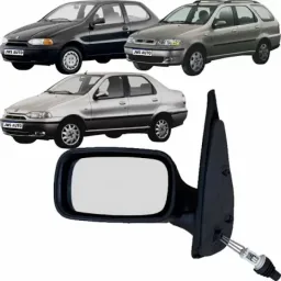 Retrovisor Esquerdo Palio Siena 1996 1997 1998 1999 2000