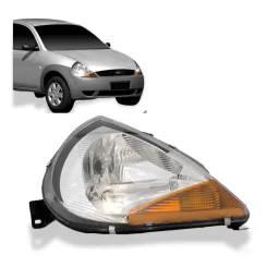 Farol Direito Do Ford Ka De 1997 A 2007 - Ambar