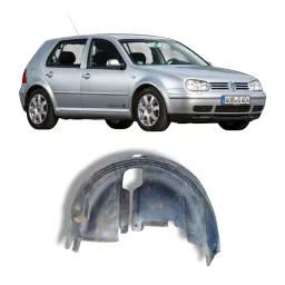 Parabarro traseiro Direito Golf 1999 a 2013 Bora 1999 a 06