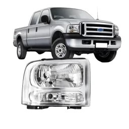Farol Cromado F250 F350 2007 2008 09 10 2011 Direito