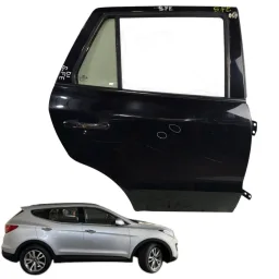 Porta Traseira Direita Hyundai Santa Fe 2007 À 2013