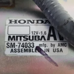 MOTOR PARTIDA ARRANQUE HONDA ZRV 2.0 16V 2024 2025 ORIGINAL